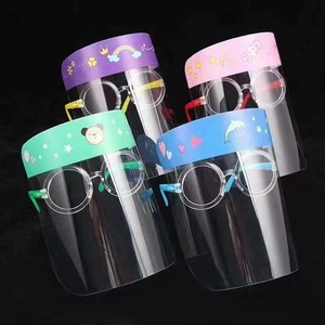 Protectores <span class=keywords><strong>de</strong></span> cara con gafas para niños diseño <span class=keywords><strong>de</strong></span> dibujos animados hengde pet ce transparente - Product Image 1