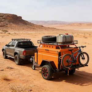 <span class=keywords><strong>Nueva</strong></span> <span class=keywords><strong>Caravana</strong></span> Todoterreno Espaciosa, Remolque de Viaje Tipo RV, Remolque de Viaje de Lujo para Campamentos y Viajes en Grupo - Product Image 2