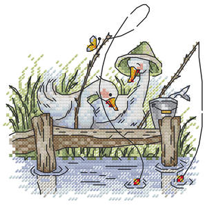 니들 쿵푸 DIY 11CT 친환경 면 자수 키트 수공예 크로스 스티치 패턴 벽걸이용 - Product Image 1