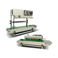 FR-900 Vente directe d'usine Machine de scellage continue Sacs en plastique Scelleuse thermique Mini scelleuse à bande horizontale