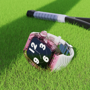 Cải Cách Nổ Richard Trong Suốt Trường Hợp Tích Hợp <span class=keywords><strong>Mod</strong></span> Dây Đeo Cho Apple Iwatch 9 SE 8 7 6 5 Ban Nhạc Loạt 44Mm 45Mm - Product Image 2