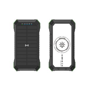 2025 batterie Rechargeable nouvelle Mini banque d'alimentation <span class=keywords><strong>mobile</strong></span> solaire double Port USB charge rapide avec plein écran LED banques d'énergie solaire - Product Image 3