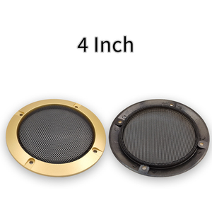 Grille <span class=keywords><strong>de</strong></span> haut-parleur <span class=keywords><strong>de</strong></span> voiture <span class=keywords><strong>de</strong></span> 4 pouces utilisée pour 2 "3" 4 "5" 6.5 "8" 10 "Circle Decorative <span class=keywords><strong>Metal</strong></span> Mesh Cover Cold Lamined Steel - Product Image 4