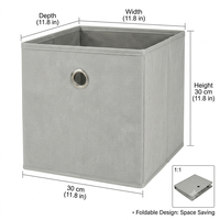 Panier de rangement pliable pour enfants, en tissu premium, avec poignées, logo personnalisé, couleur personnalisée, fabricant