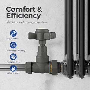 Vannes de <span class=keywords><strong>radiateur</strong></span> manuelles en <span class=keywords><strong>fonte</strong></span> de conception unique Vannes de <span class=keywords><strong>radiateur</strong></span> traditionnelles classiques en laiton antique - Product Image 6