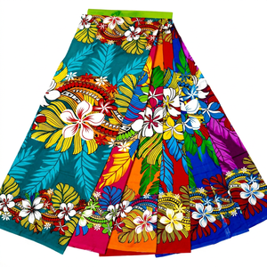 Vestido Midi Iyara con Estampado Floral Tropical, Corte en A, Cintura Elástica, Tejido de Rayón, Casual para Exteriores, Corte Regular, Dobladillo Acampanado, Transpirable - Product Image 1