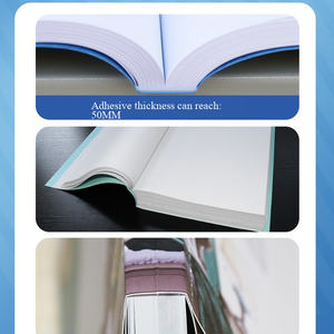 Desktop <b>Binding</b> <b>Machine</b> D50 Automatic Glue <b>Binding</b> Equipment for Office Booklet Making - Product Image 3
