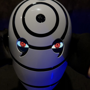 หน้ากากพลาสติกเรืองแสงสำหรับ obito Madara afei sharingan คอสเพลย์ตัวละครแบบเต็มหน้าสีขาวสำหรับคริสต์มาสปีใหม่ - Product Image 5