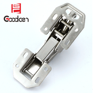 Muebles americanos de 3/4 pulgadas, fácil instalación, <span class=keywords><strong>bisagras</strong></span> de rana de cierre suave hidráulico normal para armarios - Product Image 3
