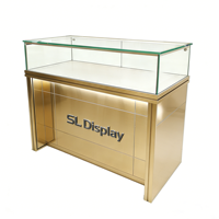 Vitrine de magasin de bijoux en vente chaude, vitrine de magasin de tabac, armoire avec vitrine en verre, présentoir optique, présentoir à bijoux