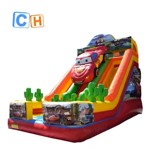 CH Car Themed Inflatable Dry Slide For Children And Adults,Water Slide Inflatable Commercial
