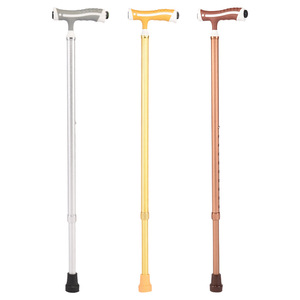 Aluminum Alloy Cane T-Handle 95Cm Lightweight Non <b>Slip</b> Folding Walking Stick For Elderly Assistive Device - Product Image 1