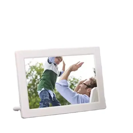 Yüksek kalite 15.4 inç Lcd geniş ekran elektronik fotoğraf albümü dijital fotoğraf çerçeveleri duvar reklam makinesi hediye