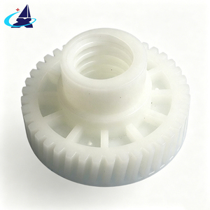 Engranaje Doble de Nylon PA6 Personalizado OEM, Resistente al Desgaste, con Cojinete de Cobre para Transmisión de Maquinaria - Product Image 4