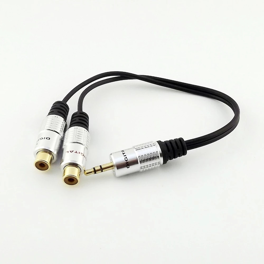 Cavo Adattatore Audio Y-Splitter XLR Femmina A Doppio Maschio (3 Pin)