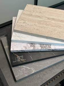 Panneau mélaminé aspect pierre de qualité supérieure 1220x2750x18mm, MDF à âme verte, résistant à l'humidité, pour usage en mobilier - Product Image 3