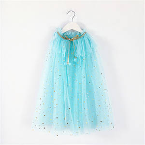 Capa de Princesa Colorida para Niña, Capa de Tul para Halloween, Navidad y Fiestas - Product Image 4