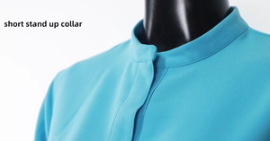 Robe de travail à manches longues avec bouton magnétique dissimulé, style musulman, pour personnel féminin des hôpitaux et cliniques - Product Image 2