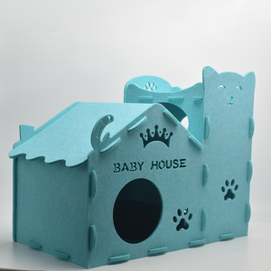 Cama para Gatos de Fieltro de Poliéster Premium – Cama Cerrada Plegable Resistente a Arañazos para Gatitos y Gatos Grandes - Product Image 6