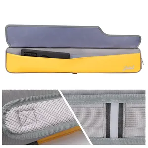 JINCHUAN 패션 디자인 잠글 수 있는 3x4 풀 큐 케이스 스누커 및 당구 케이스 내구성 당구 큐 가방