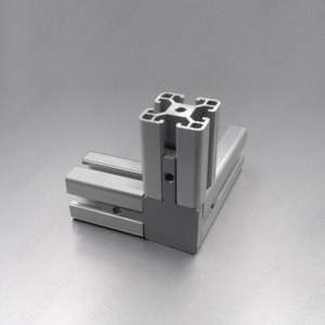 202030304040 Pièces de profilés en aluminium, nouveau connecteur d'angle 3D avec vis de serrage, réductions quantitatives - Product Image 5