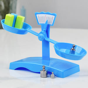 Mathématiques initiales jouets scientifiques populaires pour les tout-petits jouets d'intelligence plateau en plastique populaire palette Balance échelle enfants cadeau - Product Image 3