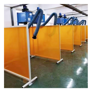 Hoge Kwaliteit Aanpasbare <span class=keywords><strong>Pvc</strong></span> Lassen Gordijn Rol 2Mm Zachte Plastic Vellen Uv Flexibele Ondoorzichtige Visuele Boog Proof Uv Snijden - Product Image 2