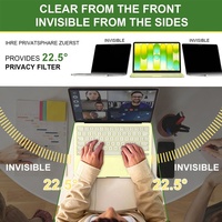 Filter Privasi Magnetik Mudah Dipasang Dua Arah Anti Spy untuk Macbook Neo 13" 2026 A3404 Permukaan Matte Pelindung Layar Anti Silau