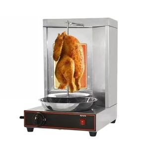 Machine commerciale électrique Doner Kebab Rotation automatique brûleur à gaz Shawarma Barbecue moteur-nouveau pour la fabrication de viande <span class=keywords><strong>turque</strong></span> - Product Image 2