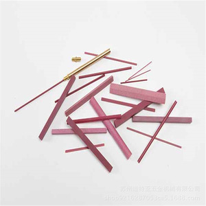 Gesswein Ruby Oilstone Mini Files Rectangle Various Sizes For Diy Jewelry <b>Engraving</b> <b>Tools</b> - Product Image 2