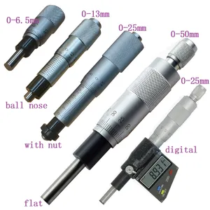 0-6.5mm 0-13mm 0-25mm 0-50mm Digital Micrometer Heads