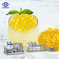Mesin pembuat boba yang sangat direkomendasikan, tahan lama, dan lini produksi boba jus.