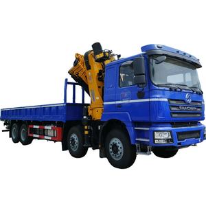 شاكمان 8x4 XZMG sqzz28ton 30Ton ثقيلة قابلة للطي 560 رافعات شاحنات مستعملة حفر شاحنات مثبتة برافعة - Product Image 1