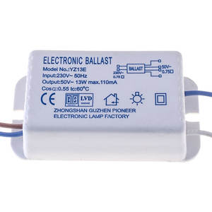 Ampoule de ballast 13W en plastique pour les allumettes de sodium à haute pression T5 et T8 Tube 220V Tension d'entrée - Product Image 1
