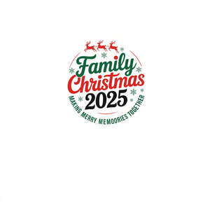 T-shirt de Noël en famille 2025 : Créons des souvenirs ensemble - Product Image 2