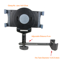 Support de tablette réglable IP-04 pour support de microphone support de musique micro pour support d'ipad