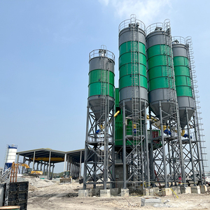 Bê tông xi măng planta dosificadora de concreto movil ướt hàng loạt trộn trạm trộn nhà máy để bán giá - Product Image 3