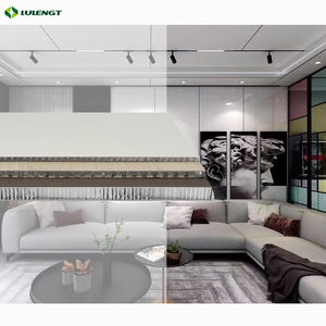 Plaques de plafond en aluminium nid d'abeille écologiques sans formaldéhyde 1220 mm * 2440 mm, panneaux multicolores, imperméables et résistants au feu - Product Image 5