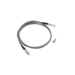 Haofa Stainless Steel Braided <b>Clutch</b> Line For Honda Integra 92-00 <b>Silver</b> Color Replacement Part - Product Image 1