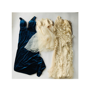 Wholesale Mix Used Lady Clothes Bales 2nd Mixed White Party Dress Ukay Ukay Colorful Bridal <strong>Ball</strong> <strong>Gown</strong> for Ladies - Product Image 1