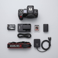 Appareil photo hybride cinéma Canon EOS R5C d'occasion, 45MP, vidéo RAW 8K 60p, version globale multilingue, sans surchauffe, pack professionnel