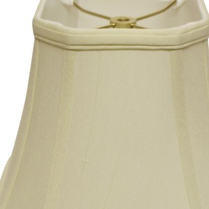 HMS 16 \ "campanello quadrato inclinato avorio Monay Shantung paralume eleganti cover e sfumature - Product Image 6