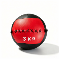 TENGSHI PP Ballon de Médecine Solide – Entraînement d'Équilibre Non-Élastique, Ballon Souple pour Squash Mural, Renforcement des Poignets, Fitness Sportif, Ballon de Gravité 1-25KG