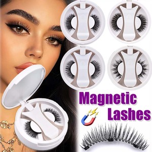 <span class=keywords><strong>Cils</strong></span> magnétiques de style nouveau 2026, aspect naturel <span class=keywords><strong>sans</strong></span> eye-liner, <span class=keywords><strong>sans</strong></span> <span class=keywords><strong>colle</strong></span>, <span class=keywords><strong>cils</strong></span> imperméables légers, kit de <span class=keywords><strong>cils</strong></span> magnétiques - Product Image 1