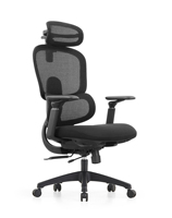 Promotion bureau debout rembourré de luxe Hbada ergonomique nouveau design chaise de bureau de mobilier moderne