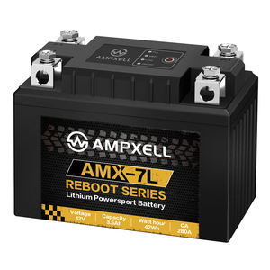 Accessoires pour moto YTX4L-BS/YTX5S-BS, batterie de moto haute performance 12v 3.5Ah CA210 AMX12-RS5L, batterie de moto au lithium - Product Image 5