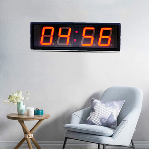 Honghao 4 "Mini <span class=keywords><strong>reloj</strong></span> LED con cronómetro cuenta atrás/contador temporizador pantalla multicolor montado en la <span class=keywords><strong>pared</strong></span> temporizador <span class=keywords><strong>de</strong></span> 24 horas - Product Image 6