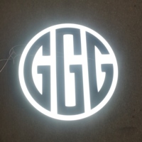 Panneau lumineux d'usine Led Frontlit Panneaux de construction lumineux personnalisés Lettres de canal LED allumées pour magasin