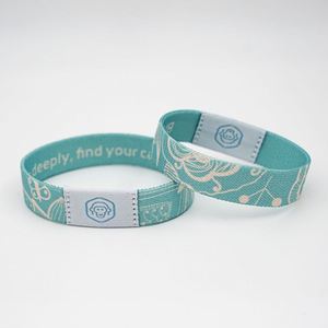 Pulseras Personalizadas con Logotipo, al por Mayor, para Eventos Promocionales, Deportes, Fiestas, Tenis, Festivales, de Tela Elástica - Product Image 5