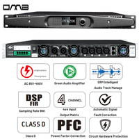 PFA20K puissance de sortie Audio professionnelle 4Ω pont 10800W 2 canaux 96K taux d'échantillonnage FPC DSP FIR classe D amplificateur de puissance